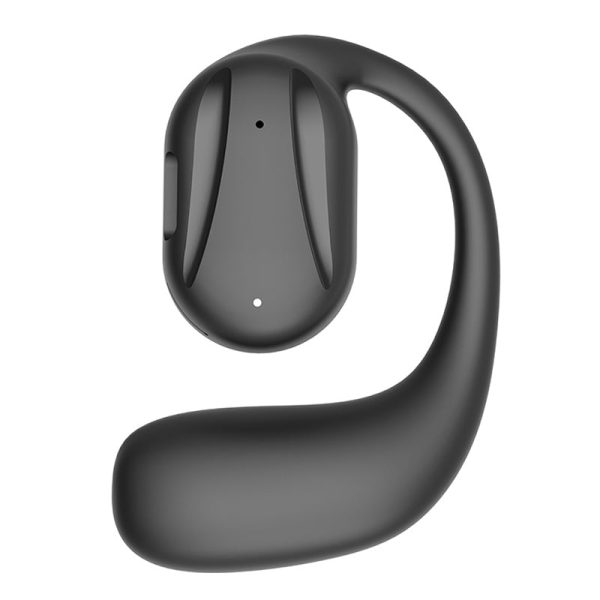 YJ77 Business Single Ear Wireless Bluetooth Earhook Headset Air Conduction Hands-free Call Music Earphone Online now