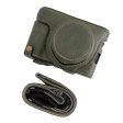 For FUJIFILM X100V   X100F Textured PU Leather Protective Cover Detachable Camera Case Bag with Battery Opening Design and Shoulder Strap Fashion