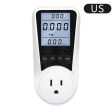 Digital Wattmeter Power Energy Consumption Meter Multifunction LCD Display Voltage Current Electric Meter with Backlit Supply