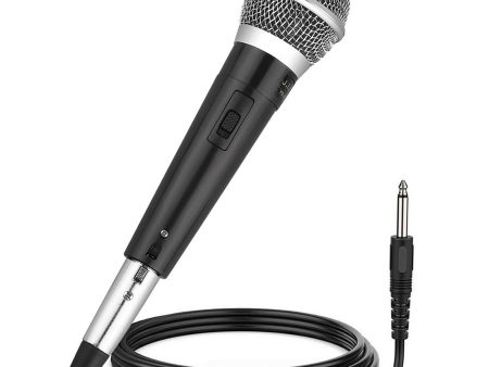 Moving Coil Handheld Wired Dynamic Microphone Unidirectional Mic for Stage Singing Home KTV Meeting For Discount