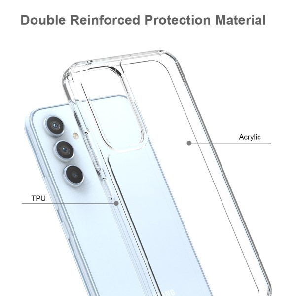 For Samsung Galaxy A54 5G Anti-Yellowing Acrylic TPU Clear Phone Back Cover Drop-Proof Mobile Phone Case Hot on Sale