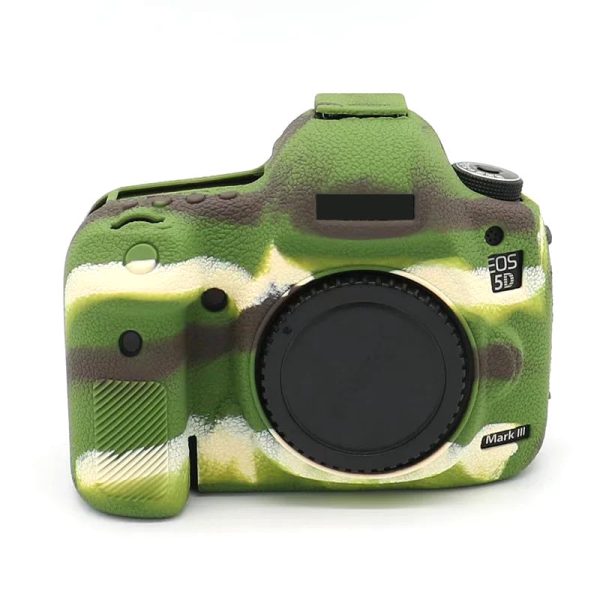 For Canon EOS 5D Mark III   5D3   5DS   5DS R Camera Soft Silicone Skin Case Drop-proof DSLR Protective Cover on Sale