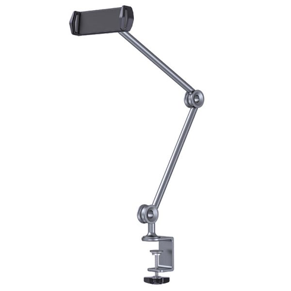 BONERUY P80 Adjustable Long Arm Aluminum Alloy Lazy Phone Tablet Holder Stand Bedside Desk Clip-on Bracket For Sale