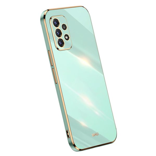 XINLI Phone Case For Samsung Galaxy A32 4G (EU Version) Electroplating Shockproof TPU Mobile Phone Back Cover Sale